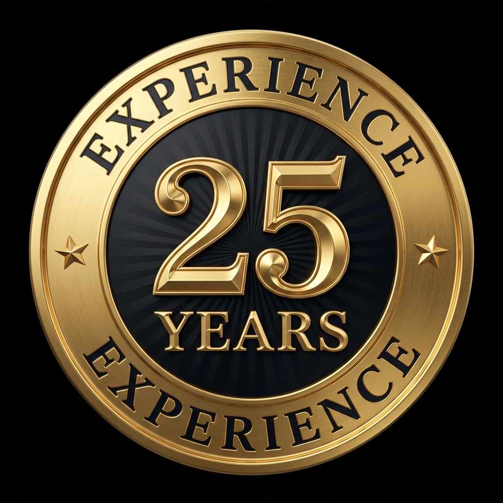 25 Years Experience