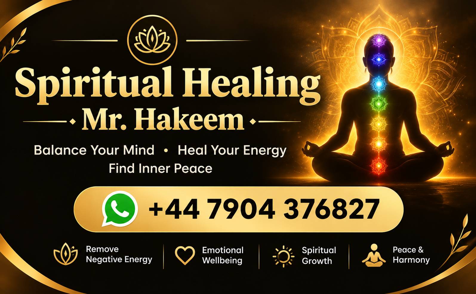 Spiritual Healing - Mr. Hakeem - Balance Your Mind, Heal Your Energy